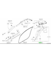 GARNITURE TOURELLE SUSPENSION ARRIERE DROIT 350Z NISSAN