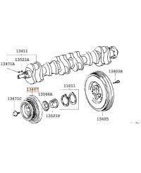 POULIE DAMPER SUPRA 2JZ TOYOTA