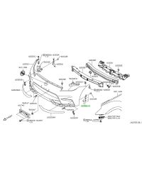 PROTECTION PARE-CHOC AVANT GAUCHE 370Z NISSAN