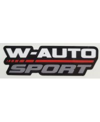 AUTOCOLLANT W-AUTOSPORT IMPRIME