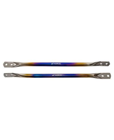 BARRE DE RENFORT (V-BAR) DE BAIE DE PARE BRISE TITANE TOYOTA GR86, GT86/ SUBARU BRZ - APEXI