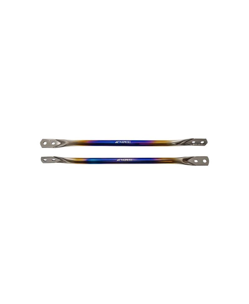 BARRE DE RENFORT (V-BAR) DE BAIE DE PARE BRISE TITANE TOYOTA GR86, GT86/ SUBARU BRZ - APEXI