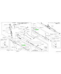 Rondelle verrouillage rotule axiale R34 Nissan
