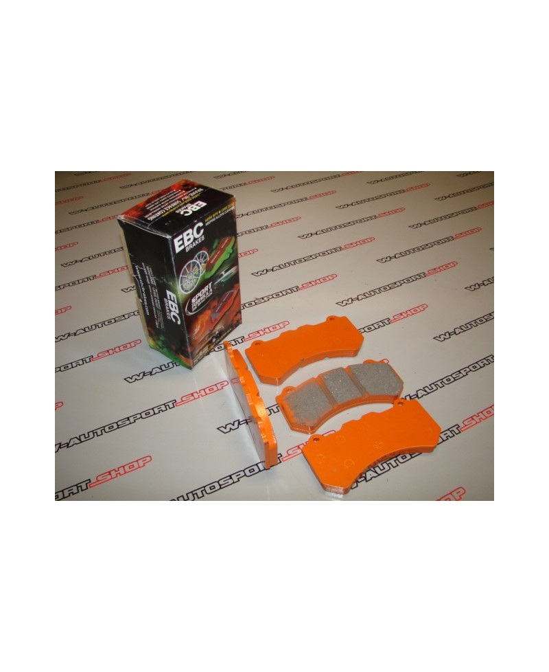 PLAQUETTES AV ORANGE STUFF R35 GT-R EBC 