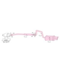 CATBACK LEGALIS R TOYOTA COROLLA LEVIN/ TRUENO AE86 - FUJITSUBO