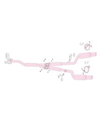 CATBACK SUPER R NISSAN TOYOTA ARISTO JZS161 FUJITSUBO