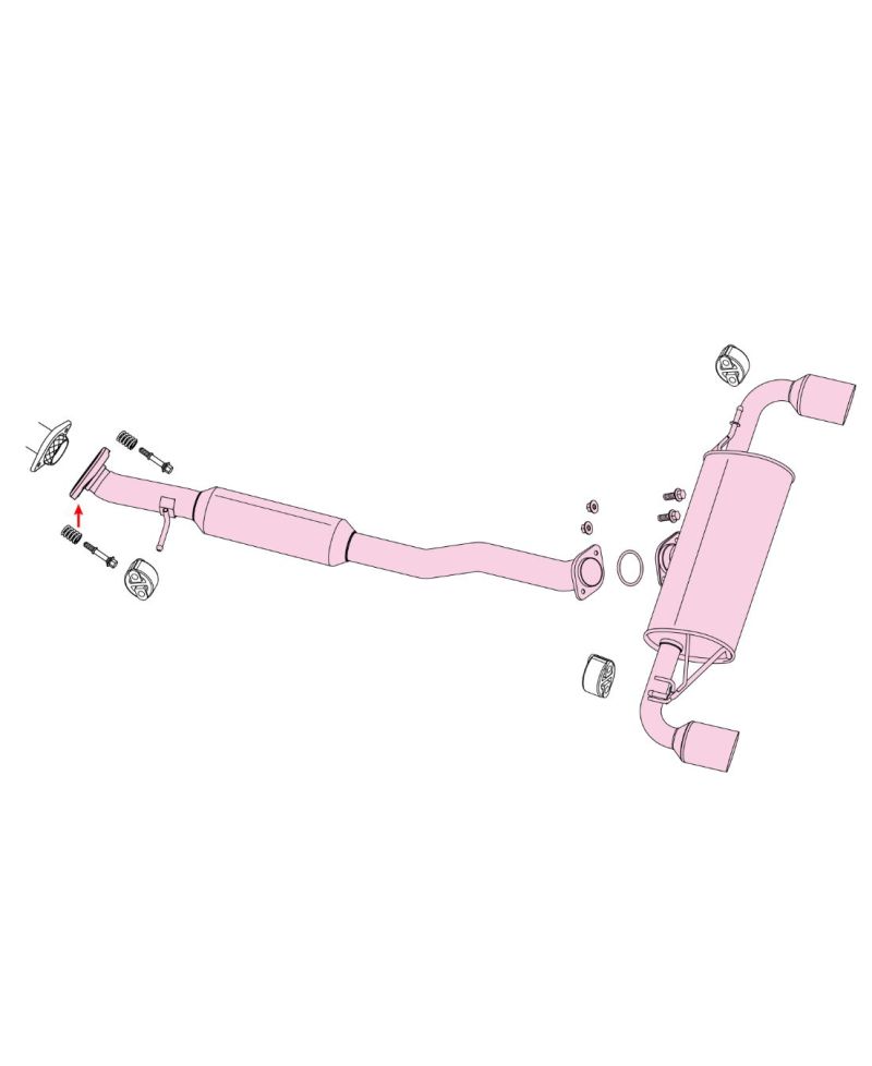 CATBACK AUTHORIZE R TOYOTA YARIS GR MXPA12 FUJITSUBO