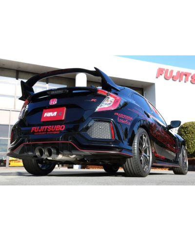 CATBACK AUTHORIZE RM+C TITANIUM HONDA CIVIC TYPE R FK8 FUJITSUBO 