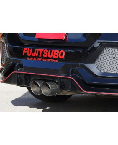 CATBACK AUTHORIZE RM+C TITANIUM HONDA CIVIC TYPE R FK8 FUJITSUBO 