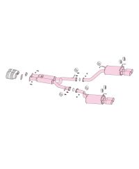 CATBACK LEGALIS R NISSAN 300ZX 2x2 - FUJITSUBO