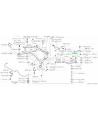 BAGUE DE SUSPENSION ARRIERE S13 S14 Z32 Nissan