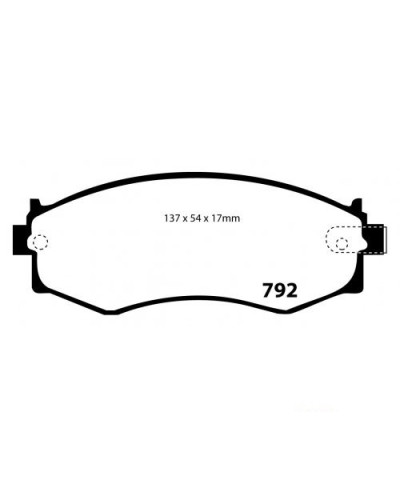 PLAQUETTES AV S13 PH1 EBC