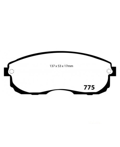 PLAQUETTES AV S13 PH2 EBC