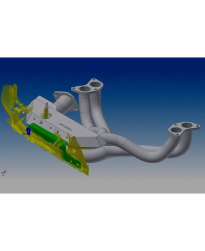 PROTECTION THERMIQUE COLLECTEUR D'ECHAPPEMENT TOYOTA GT86, GR86 / SUBARU BRZ - APEXI