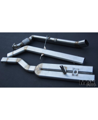 LIGNE ECHAPPEMENT OVALE S13 MAX