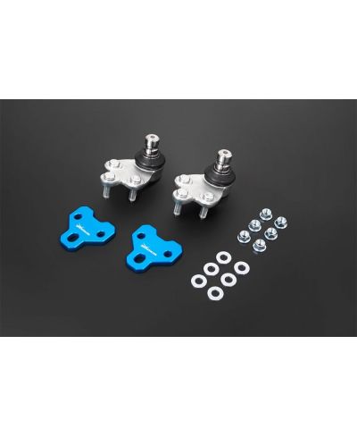 KIT ROTULES AVANT + CALES DE GEOMETRIE FORD FOCUS - HARDRACE