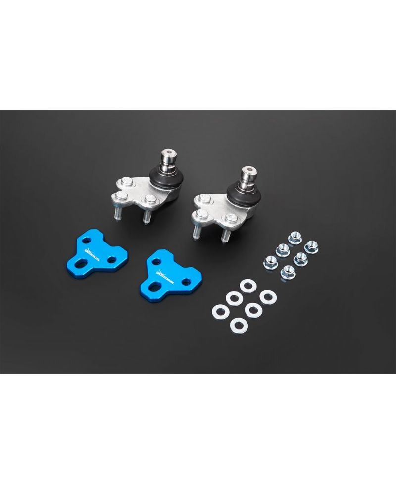 KIT ROTULES AVANT + CALES DE GEOMETRIE FORD FOCUS - HARDRACE