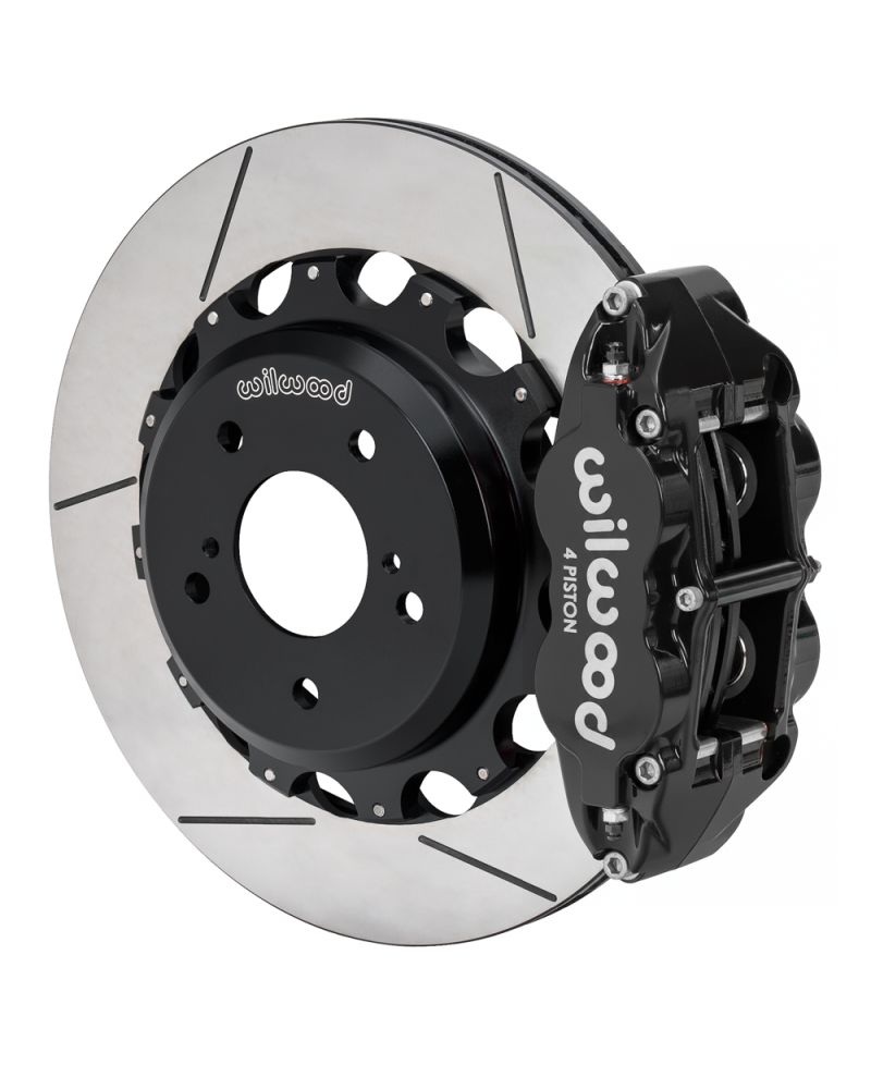 KIT GROS FREINS ARRIERE RAINURES SUPERLITE 4 PISTONS (342MM) NISSAN R32 GTR (89-02), 300ZX - WILWOOD