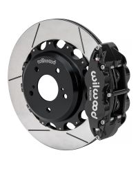 KIT GROS FREINS ARRIERE RAINURES SUPERLITE 4 PISTONS (342MM) NISSAN R32 GTR (89-02), 300ZX - WILWOOD