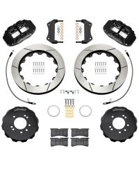 KIT GROS FREINS AVANT RAINURES SUPERLITE 6 PISTONS (327MM) NISSAN R33 GT-R (95-98) - WILWOOD