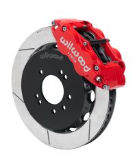 KIT GROS FREINS AVANT RAINURES SUPERLITE 6 PISTONS (327MM) NISSAN R33 GT-R (95-98) - WILWOOD