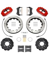 KIT GROS FREINS AVANT RAINURES SUPERLITE 6 PISTONS (327MM) NISSAN R33 GT-R (95-98) - WILWOOD