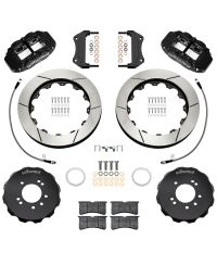 KIT GROS FREINS AVANT RAINURES SUPERLITE 6 PISTONS (327MM) NISSAN R34 GT-R (99-02) - WILWOOD
