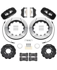 KIT GROS FREINS AVANT RAINURES AEROLITE 6 PISTONS (355MM) NISSAN R34 GT-R (99-02) - WILWOOD