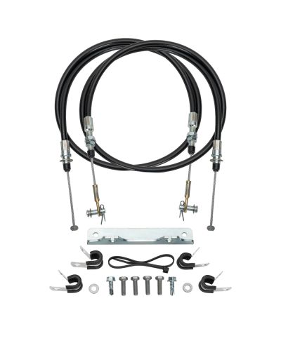 KIT DE CABLES DE FREIN A MAIN MC4 NISSAN 240SX S13 (89-94) - WILWOOD