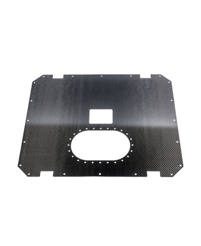 COUVERCLE DE RESERVOIR FUEL CELL FIBRE DE CARBONE - RADIUM