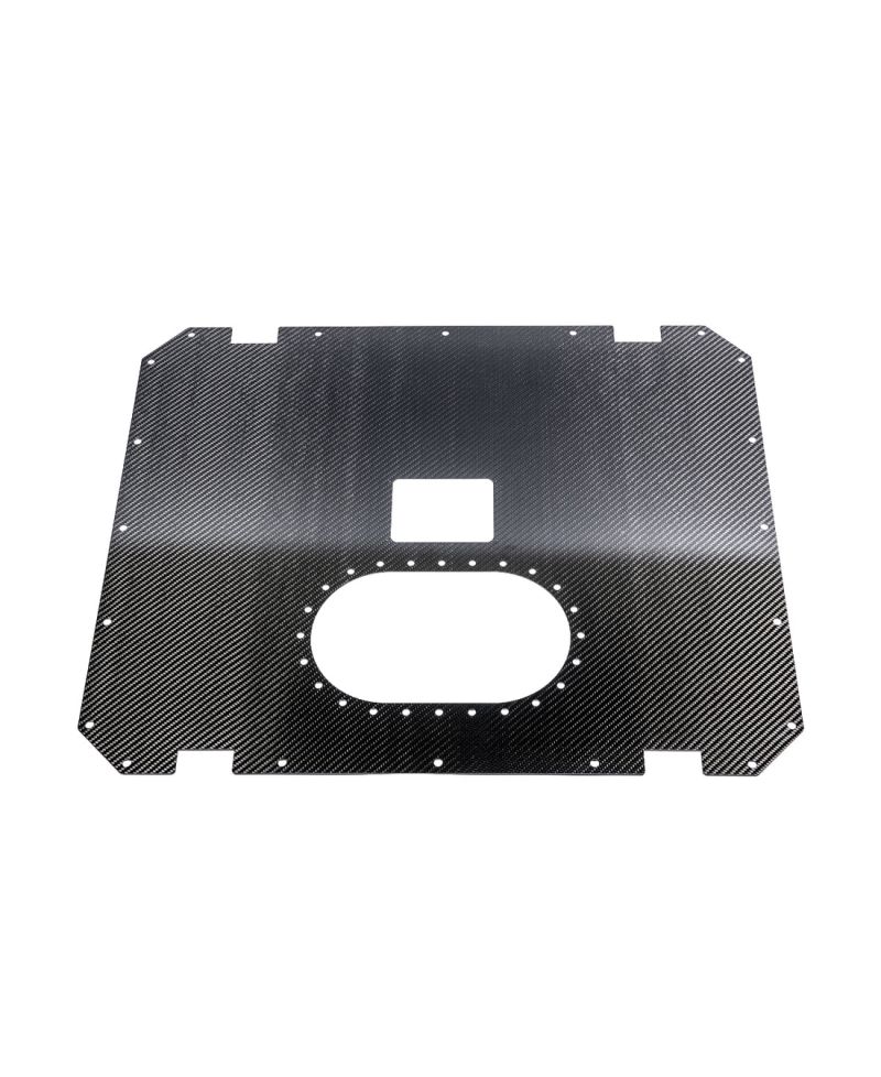 COUVERCLE DE RESERVOIR FUEL CELL FIBRE DE CARBONE - RADIUM