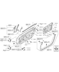 SET CHARNIERES PORTE GAUCHE 350Z NISSAN....PRIX OK ?