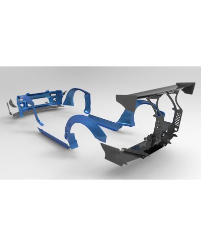 KIT CARROSSERIE ROCKETBUNNY V2 NISSAN 200SX RPS13 TRA KYOTO