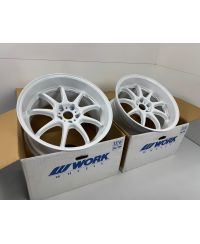 SET 2 JANTES EMOTION D9R 19X10.5 ET23 5X114.3 WHITE (WHT) - WORK WHEELS 