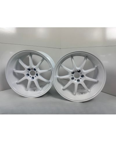 SET 2 JANTES EMOTION D9R 19X10.5 ET23 5X114.3 WHITE (WHT) - WORK WHEELS 