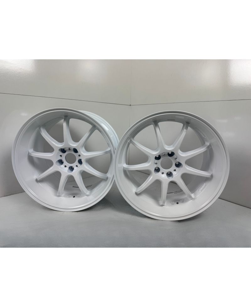 SET 2 JANTES EMOTION D9R 19X10.5 ET23 5X114.3 WHITE (WHT) - WORK WHEELS 