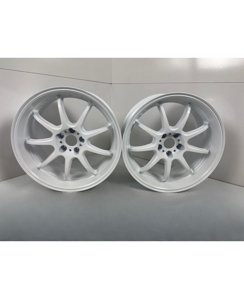SET 2 JANTES EMOTION D9R 19X9.5 ET30 5X114 WHITE (WHT) - WORK WHEELS 