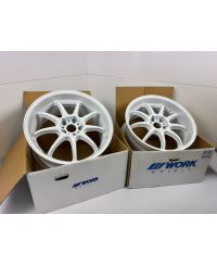 SET 2 JANTES EMOTION D9R 19X9.5 ET30 5X114 WHITE (WHT) - WORK WHEELS 