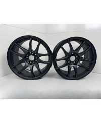 SET 2 JANTES EMOTION KIWAMI 17X9 ET28 5X114 MAT BLACK (MBL)- WORK WHEELS
