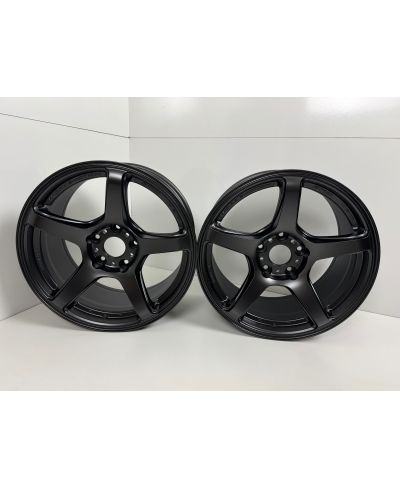SET 2 JANTES EMOTION T5R 17X9 ET38 5X114 MAT GRAPHITE (MGK) - WORK WHEELS 