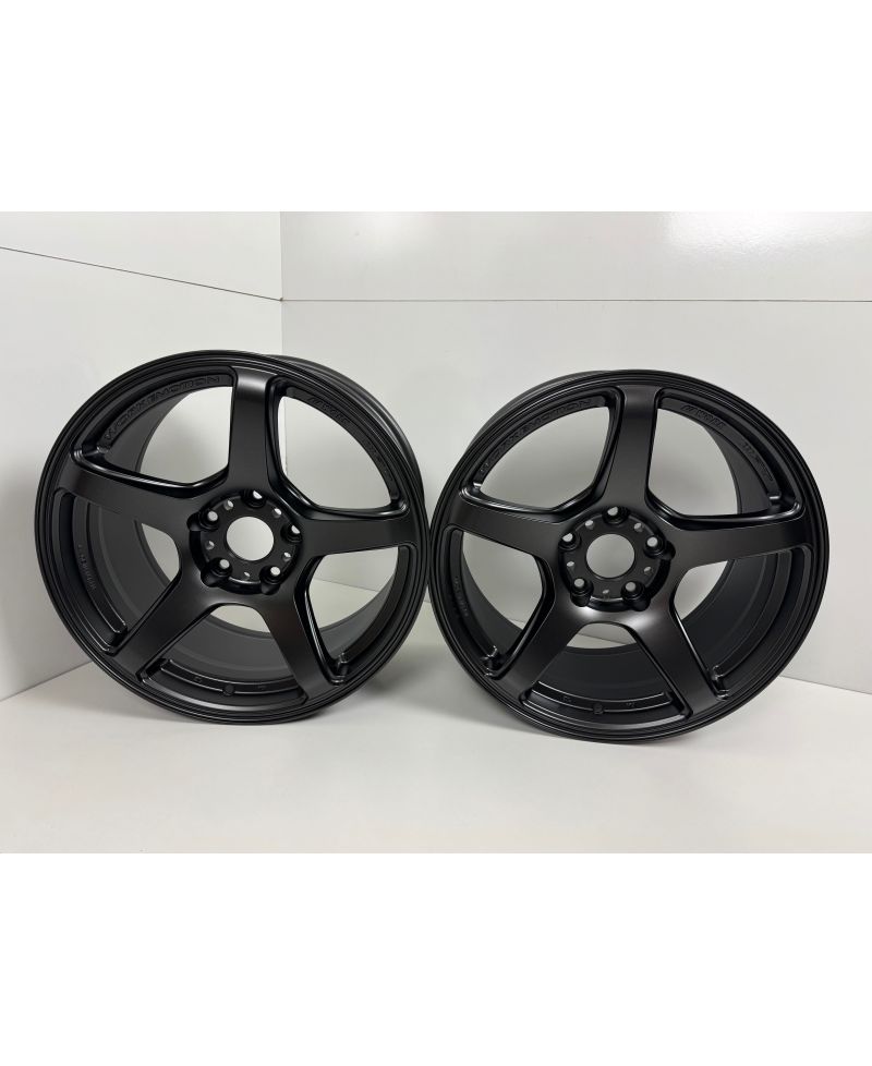 SET 2 JANTES EMOTION T5R 17X9 ET38 5X114 MAT GRAPHITE (MGK) - WORK WHEELS 
