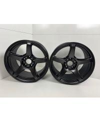 SET 2 JANTES EMOTION T5R 17X9 ET38 5X114 MAT GRAPHITE (MGK) - WORK WHEELS 