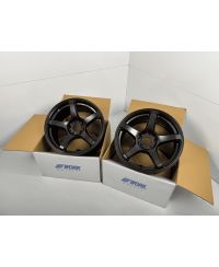 SET 2 JANTES EMOTION T5R 17X9 ET38 5X114 MAT GRAPHITE (MGK) - WORK WHEELS 