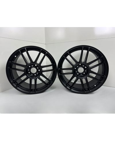 SET 2 JANTES EMOTION ZR7 18X9 ET38 5X114 MAT BLACK (MBL) - WORK WHEELS 