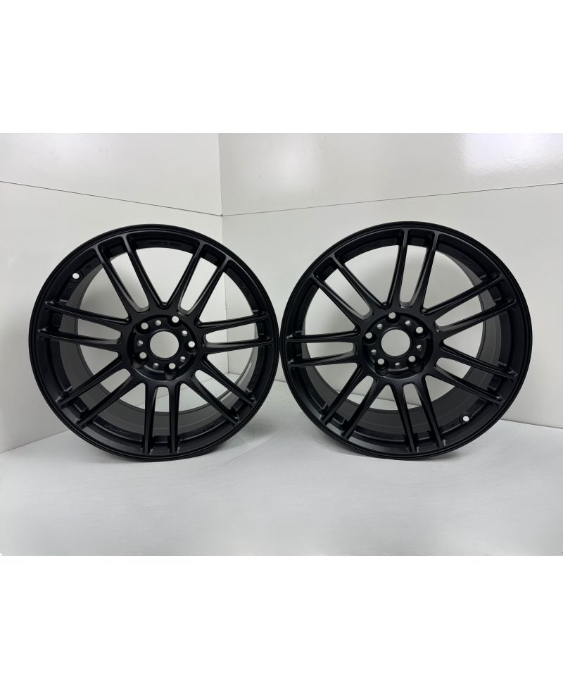 SET 2 JANTES EMOTION ZR7 18X9 ET38 5X114 MAT BLACK (MBL) - WORK WHEELS 