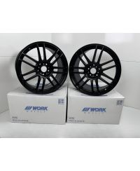 SET 2 JANTES EMOTION ZR7 18X9 ET38 5X114 MAT BLACK (MBL) - WORK WHEELS 