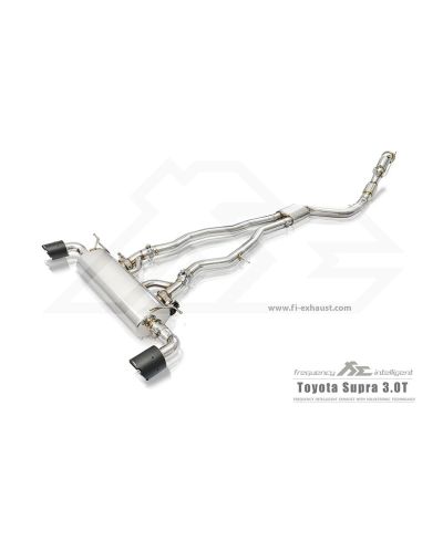 CATBACK A VALVE INOX TOYOTA SUPRA A90/MK5 3.0T- FI EXHAUST