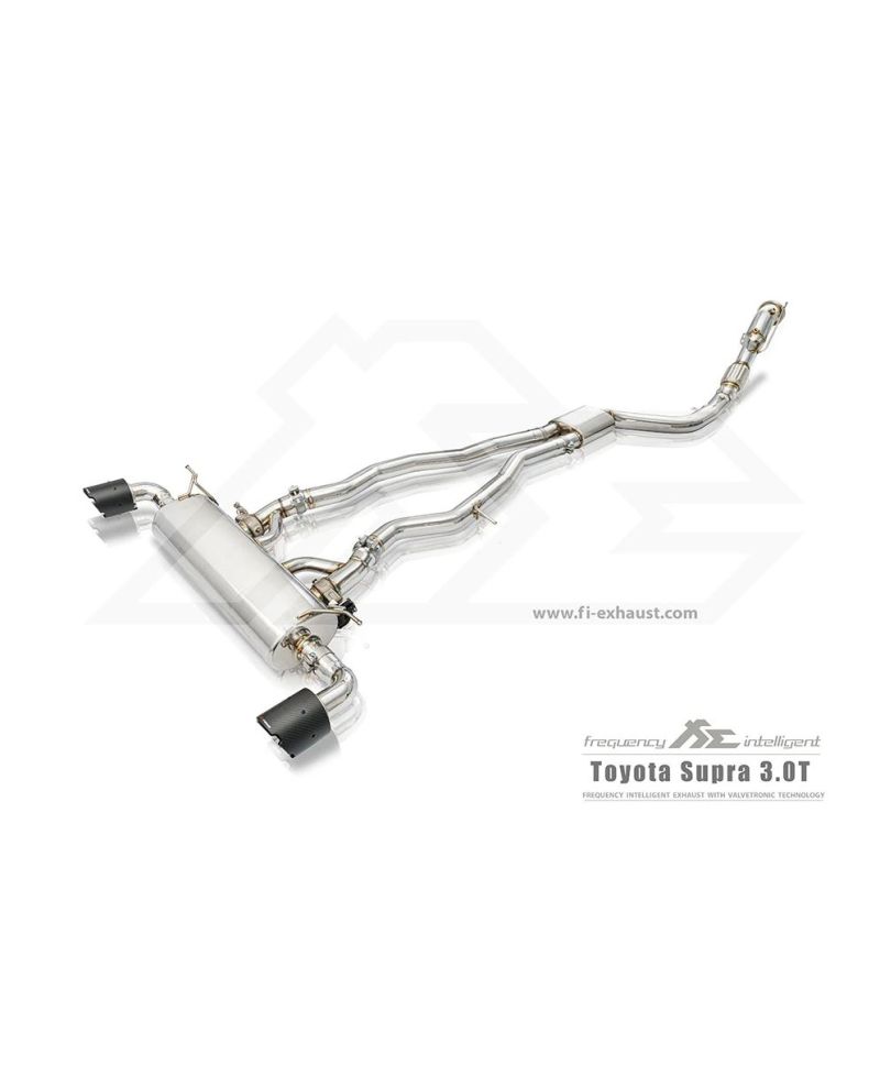 CATBACK A VALVE INOX TOYOTA SUPRA A90/MK5 3.0T- FI EXHAUST