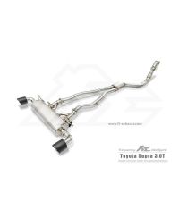 CATBACK A VALVE INOX TOYOTA SUPRA A90/MK5 3.0T- FI EXHAUST