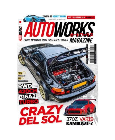 AUTOWORKS MAGAZINE COLLECTION NUMÉRO 01 - 60
